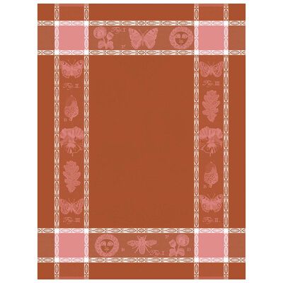 Tea towel Botanique Pink 60x80 100% cotton