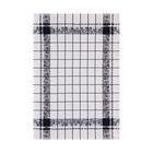 Tea towel Fraises Black 60x80 100% cotton, , hi-res image number 0