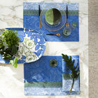 Placemat Escapade Tropicale Blue 50x36 100% linen, , hi-res image number 0