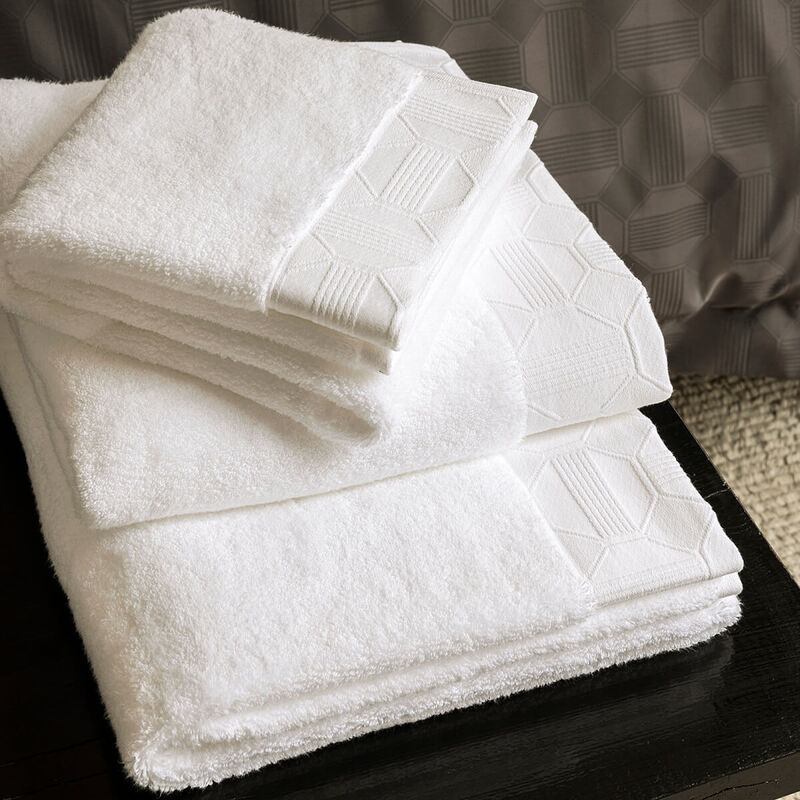 Hand towel Palacio White 50x100 100% cotton, , hi-res image number 0