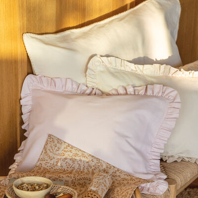 Ruffle Shams Eclat Cotton