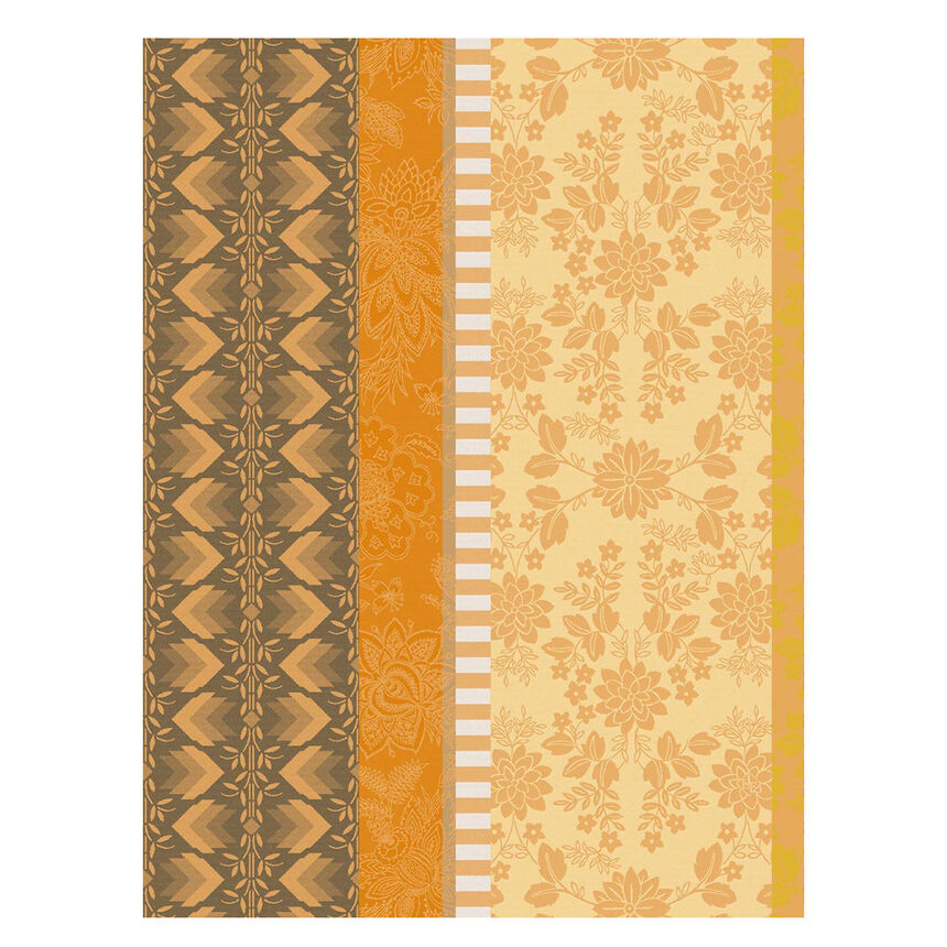 Tea towel Gipsy Yellow 60x80 100% cotton, , hi-res image number 0