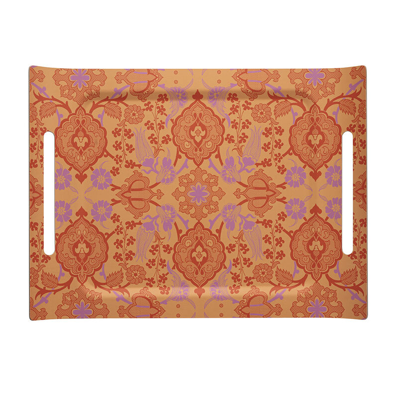 Tray Voyage Iconique Red 58x42 100% Wood, , hi-res image number 0