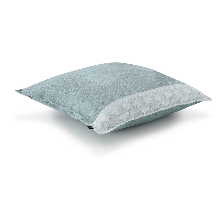 Cushion cover Symphonie Baroque Smoke 48x48 100% linen, , hi-res image number 2