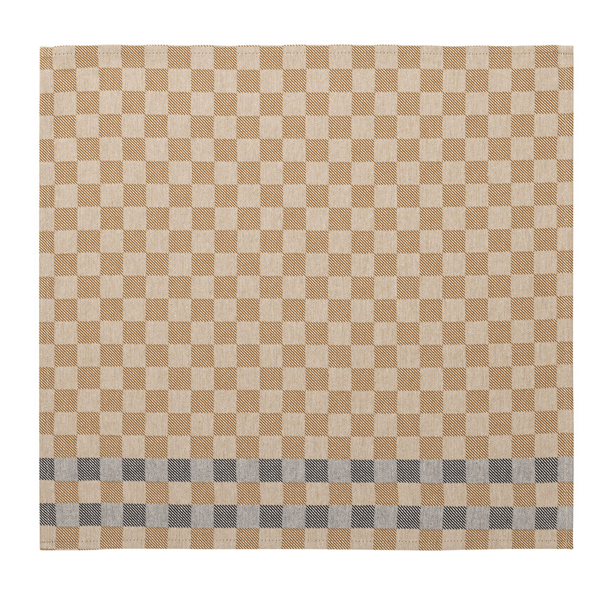 Napkin Champ&ecirc;tre Brown 50x50 100% cotton, , hi-res image number 1