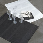 Crystal towel Cristal Dark grey 60x80 100% linen, , hi-res image number 0