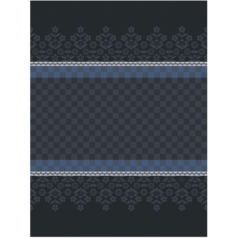 Tea towel Lulu Lucien Blue 60x80 100% cotton, , hi-res
