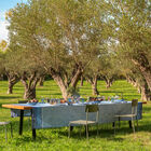 Tablecloth Instant Bucolique Blue 175x175 100% linen, , hi-res image number 2