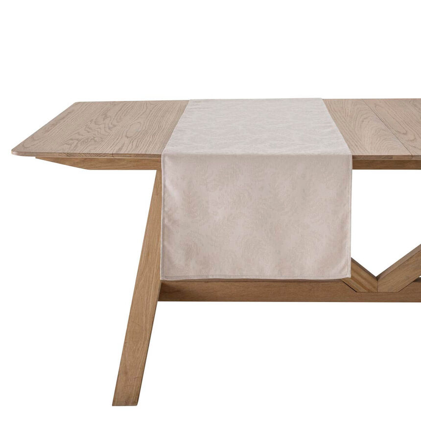 Runner Vegetal mood Beige 50x150 100% cotton, , hi-res image number 4