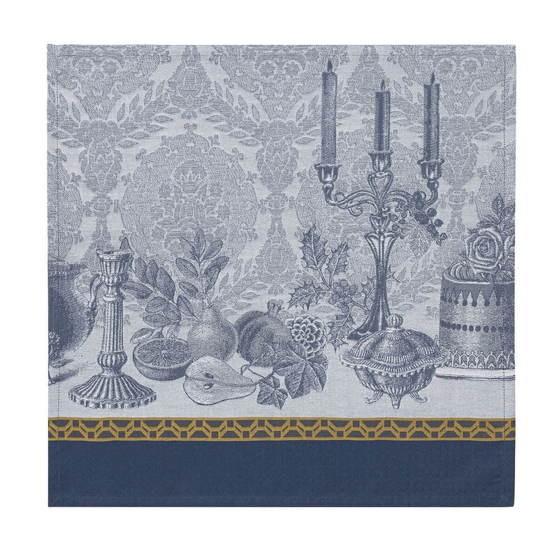 Napkin Festin Blue 55x55 100% cotton, , hi-res image number 1
