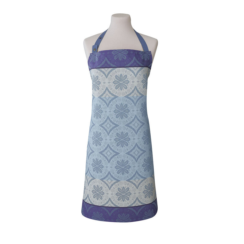 Apron Arrière-Pays Blue 80x96 100% cotton, , hi-res image number 0