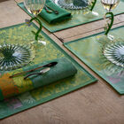 Coated placemat Cottage Green 50x36 100% cotton, , hi-res image number 0