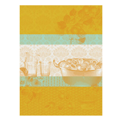 Tea towel Confitures Abricots Cotton