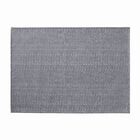 Coated placemat Empreintes Rayures Blue 50x36 100% cotton, , hi-res image number 1
