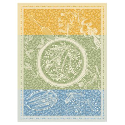 Tea towel Tarte Printani&egrave;re Cotton