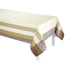 Coated tablecloth Bastide Ivory 175x175 100% cotton, , hi-res image number 1
