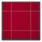 Tablecloth Poésie d'hiver Red 175x175 99% cotton / 1% other fibers, , hi-res image number 3