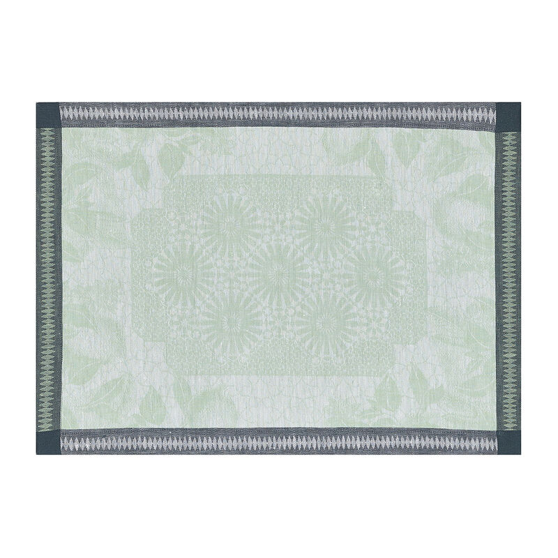 Placemat Jardin d'orient Light Green 50x36 100% linen, , hi-res image number 1