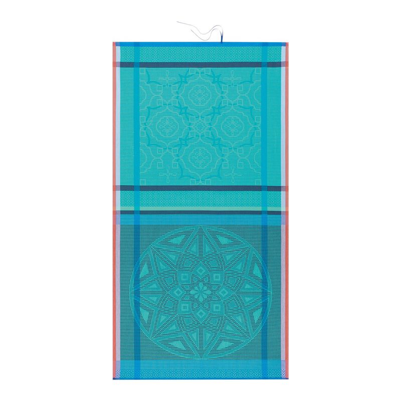 Beach towel Zellige Swimming pool 100x200 100% cotton, , hi-res image number 0