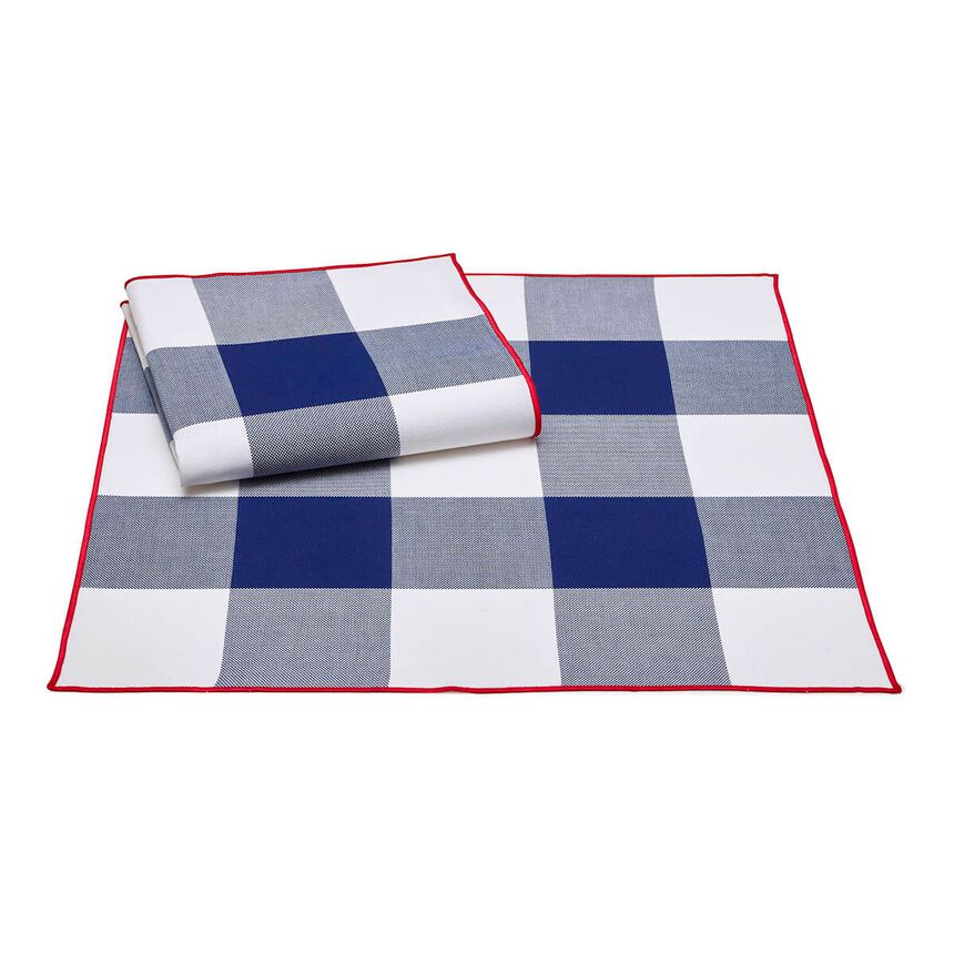 Box Set 2 Napkins Elys&eacute;e Tricolor 50x50 100% cotton, , hi-res