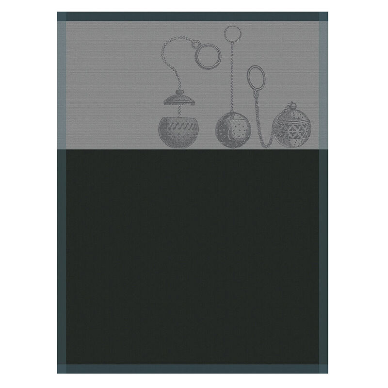 Tea towel Infusion Grey 60x80 100% cotton, , hi-res image number 0