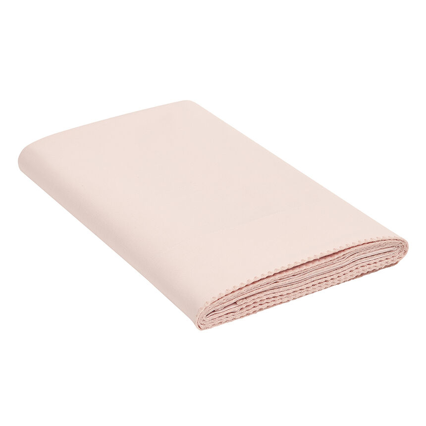 Flat sheet Eclat Pink 190X290 100% cotton, , hi-res image number 1