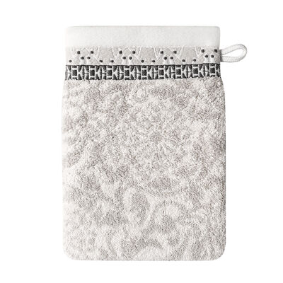 Wash mitt Charme Grey 15x22 100% cotton,  Wash mitt Charme Grey 15x22 100% cotton