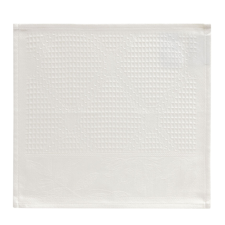 Washcloth Pois de senteur White 30x30 100% cotton, , hi-res image number 0