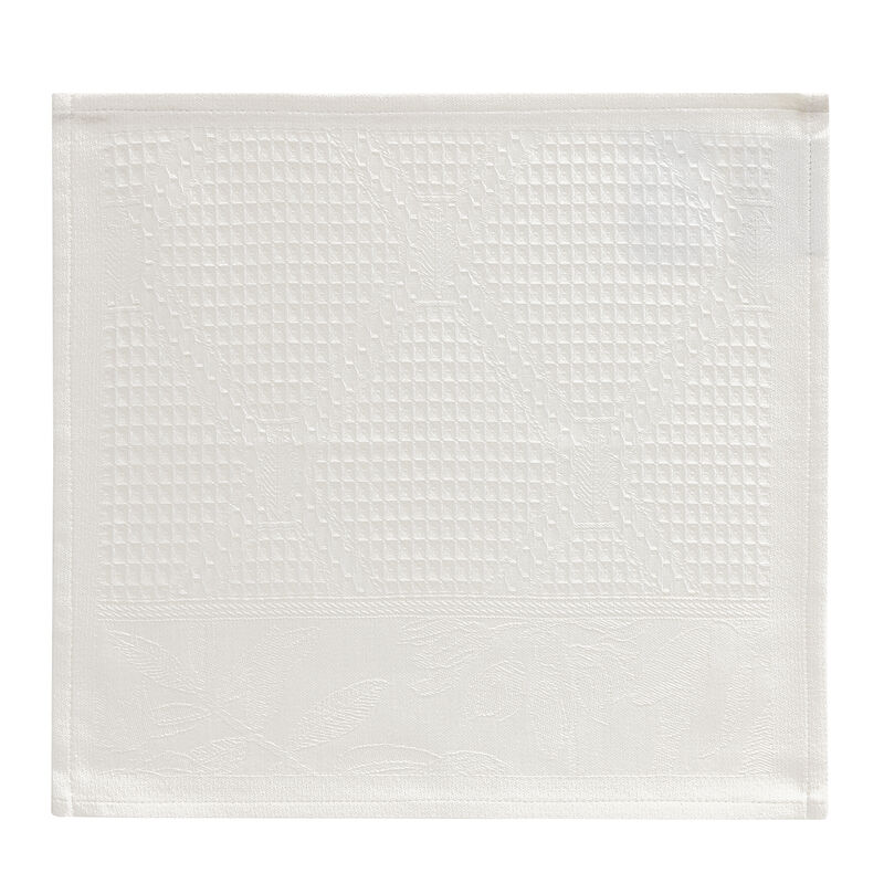 Washcloth Pois de senteur White 30x30 100% cotton, , hi-res image number 0