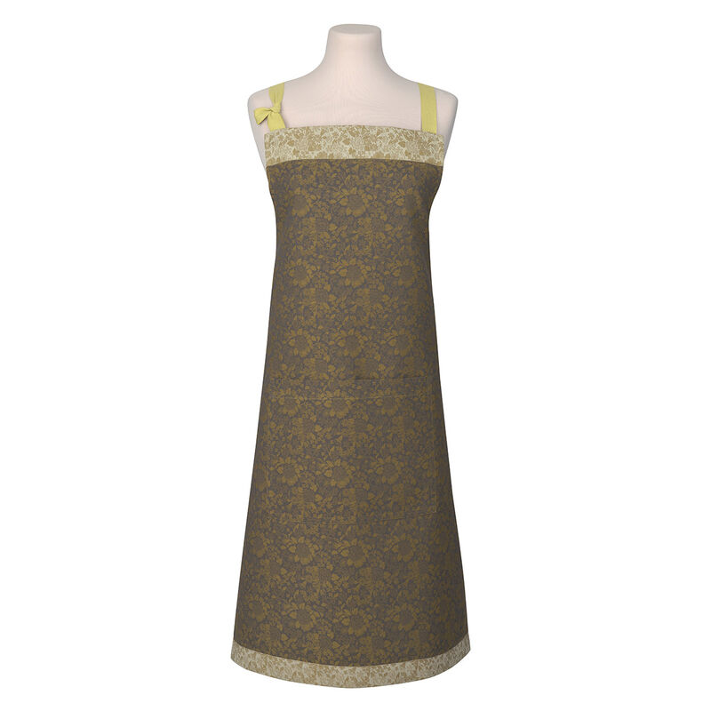 Apron Dans les bois Yellow 90x96 100% cotton, , hi-res image number 0