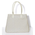 Shoulder bag Picto Beige  100% cotton, acrylic coating. Garnish: Cattle leather, , hi-res image number 0