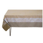 Coated tablecloth Beige 175x175 100% cotton, , hi-res image number 1