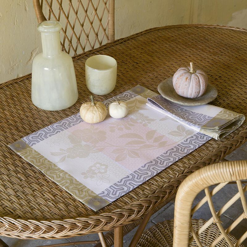 Placemat Asia mood Petal 54x38 100% cotton, , hi-res image number 0