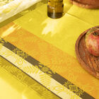 Coated placemat Mumbai Enduit Yellow 50x36 100% cotton, , hi-res image number 0
