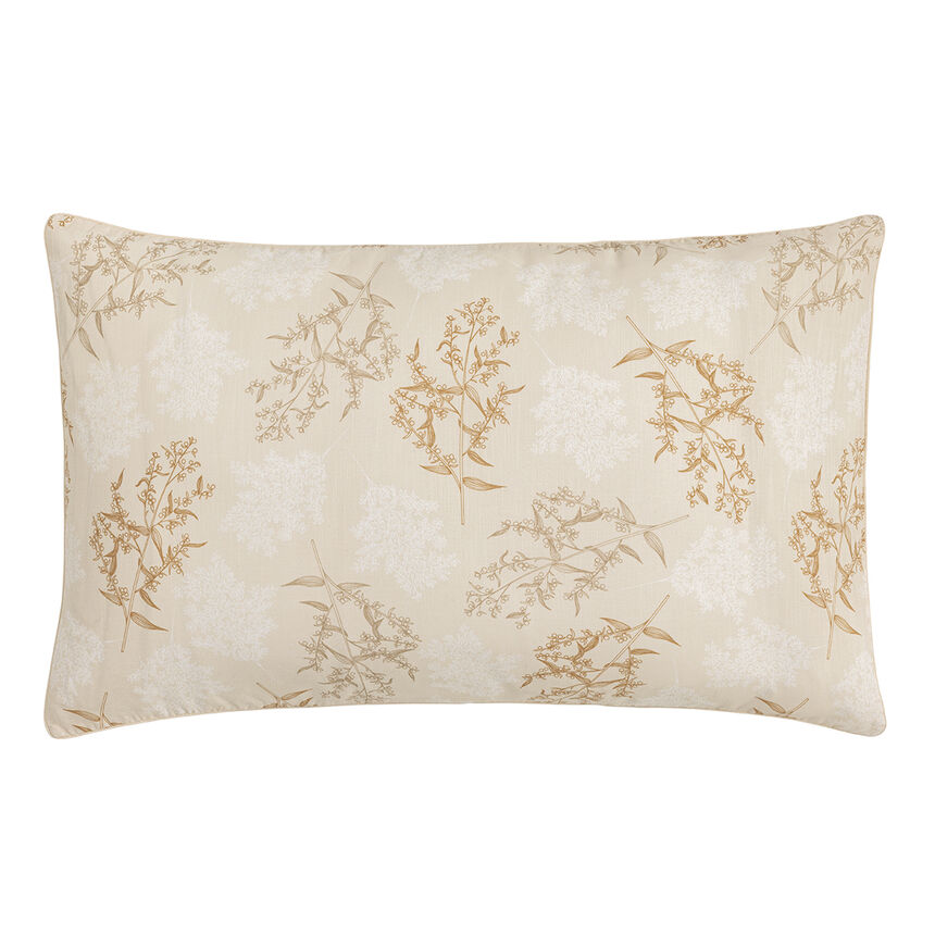 Pillowcase Champ&ecirc;tre Beige 50X75 100% cotton, , hi-res image number 1