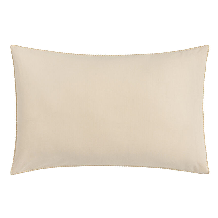 Pillowcase Eclat Light Beige 50X75 100% cotton, , hi-res image number 2