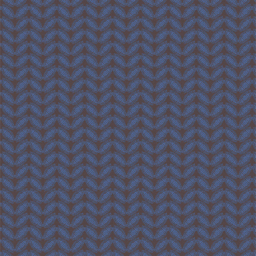 Napkin Sulawesi Feuillage Blue 50x50 100% cotton, , hi-res image number 1