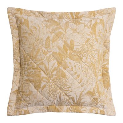 Quilted pillowcase Bois Dormant Cotton,  Quilted pillowcase Bois Dormant Cotton