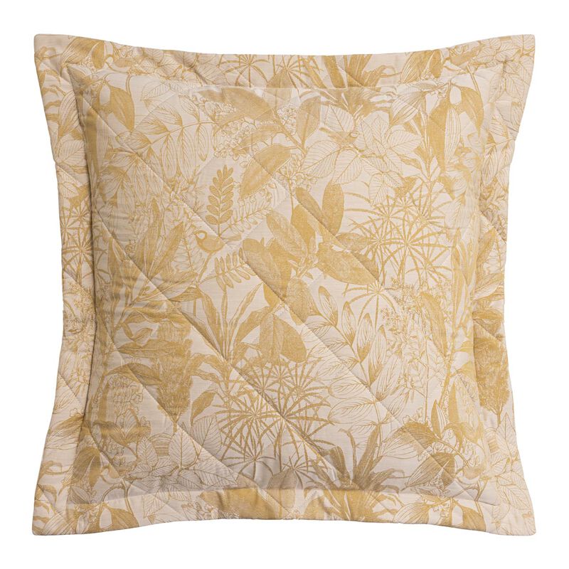 Quilted pillowcase Bois Dormant Beige 50X75 100% cotton, , hi-res image number 1