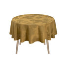 Tablecloth Souveraine Gold 175x175 100% linen, , hi-res image number 2