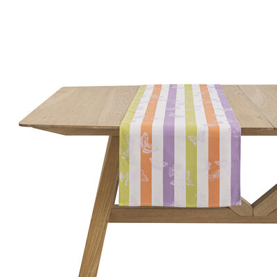 Runner Bal des papillons Purple 50x150 100% cotton