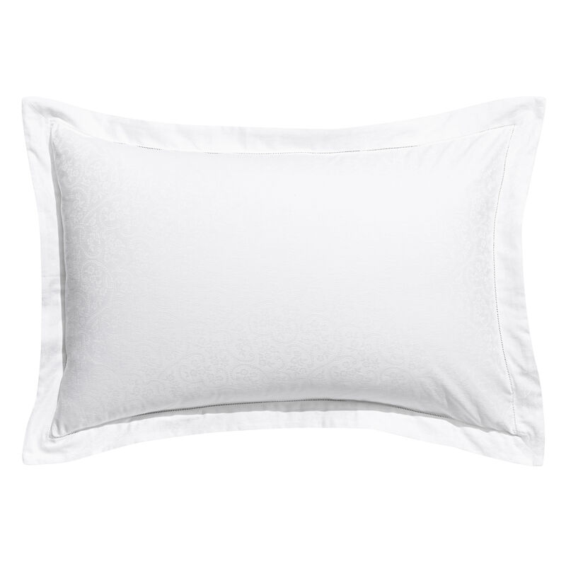 Shams Portofino Withe 30X41 100% cotton, , hi-res