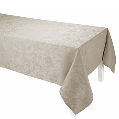 Tablecloth Tivoli Wheat Ø240 100% linen