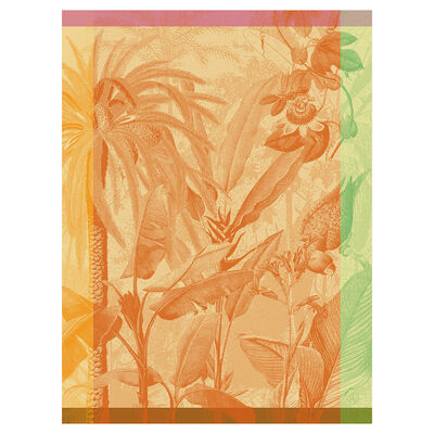 Tea towel &Eacute;quateur Orange 60x80 100% cotton