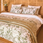 Throws Feuillage Green 180x180 100% cotton, , hi-res image number 3