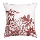 Pillowcase Feuilles en scène Red 40X80 100% cotton, , hi-res image number 1