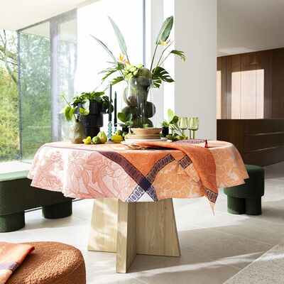 Tablecloth Escapade Tropicale Linen
