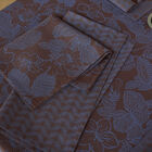 Napkin Sulawesi Fleurs Blue 50x50 100% cotton, , hi-res image number 1