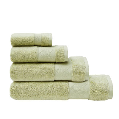 Bath sheet Caresse Green 90x150 100% cotton