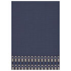 Hand towel Origin Rythme Blue 54x38 100% cotton, , hi-res image number 1